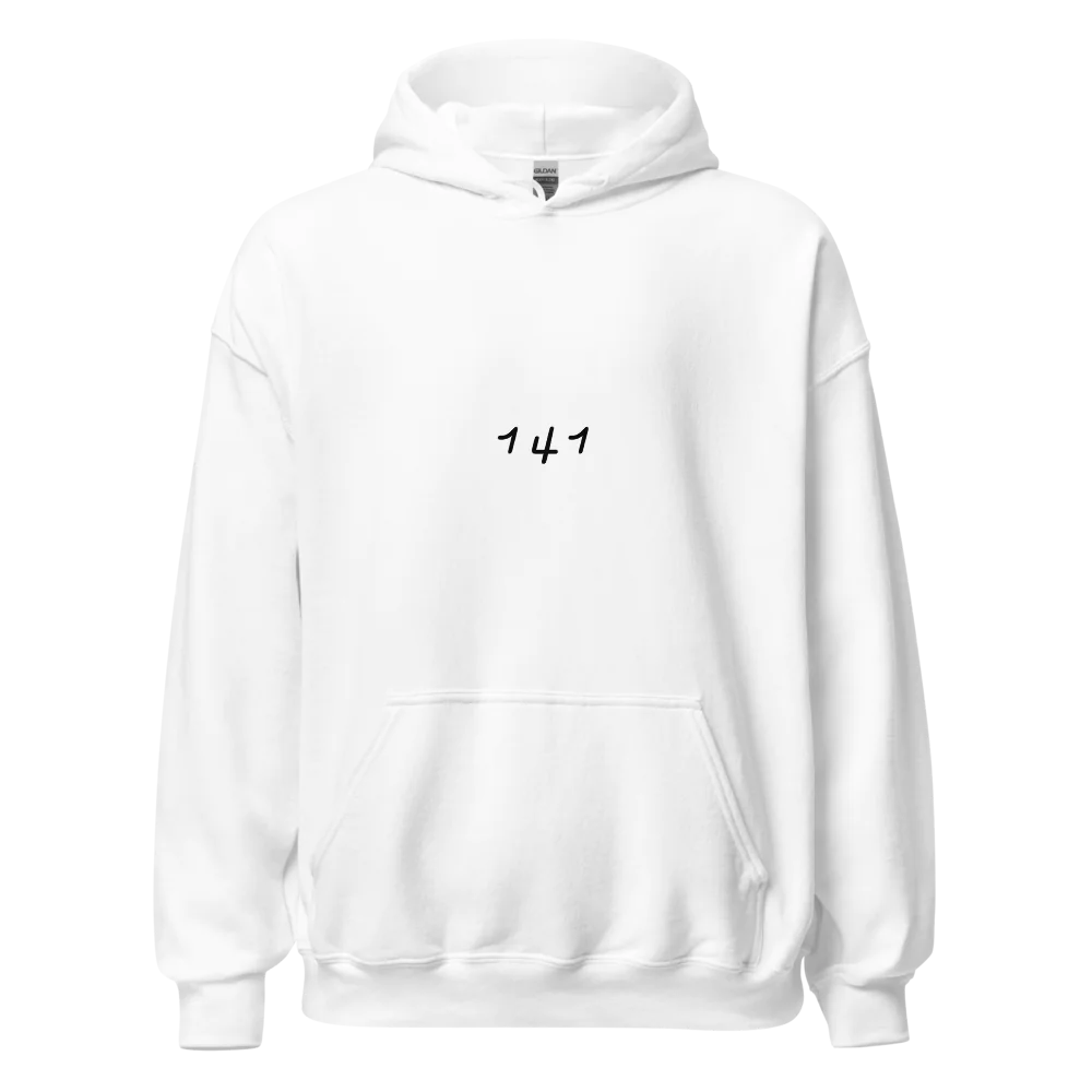 Black Font "One For One" Heavy Blend Hoodie